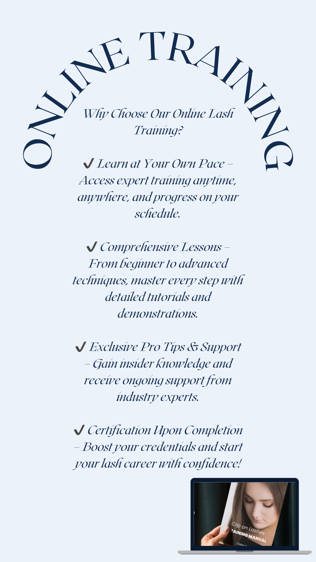 Halloween Offer, Clip on lash clusters - Online Course