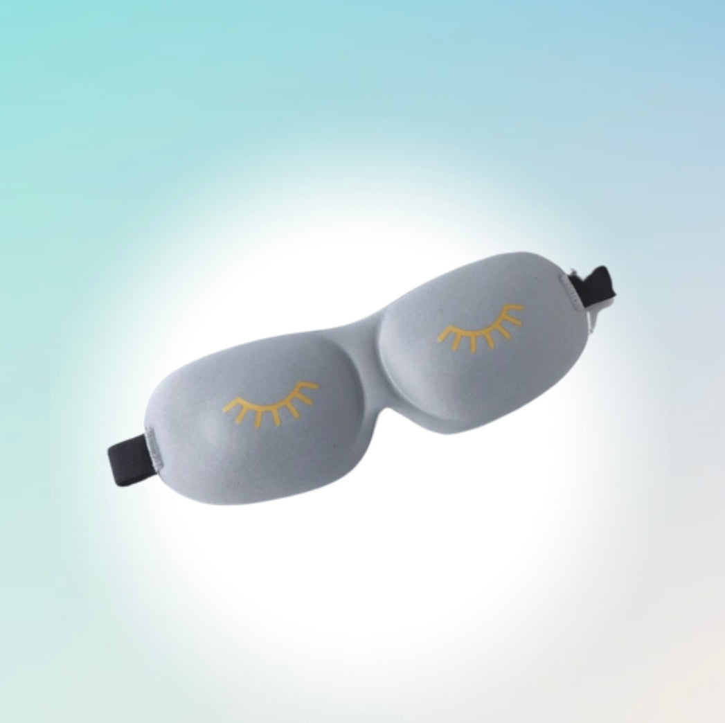 3d eyelash protection sleep mask