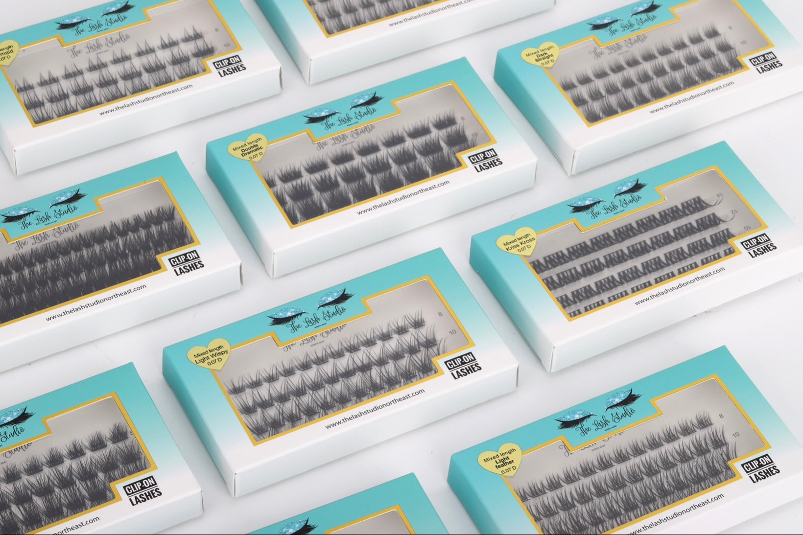 DIY Clip on Lash Clusters