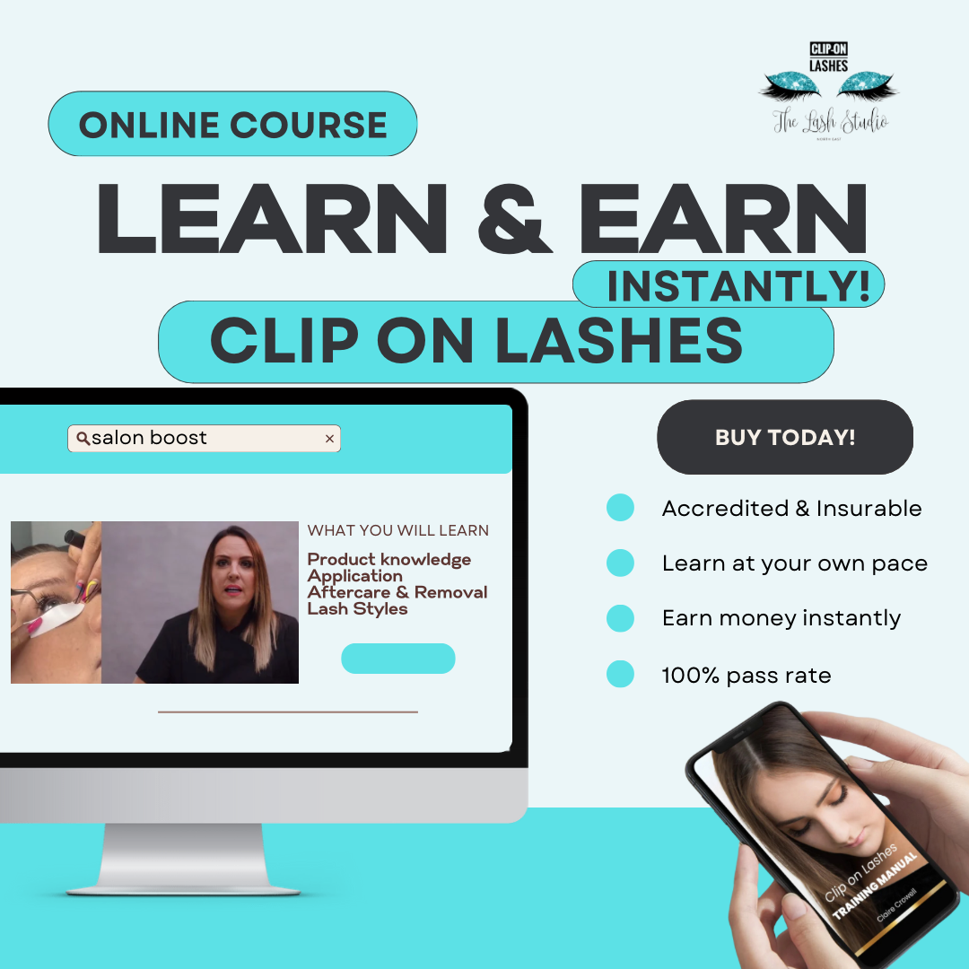 Clip On Lashes Online Course