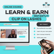 Clip On Lashes Online Course