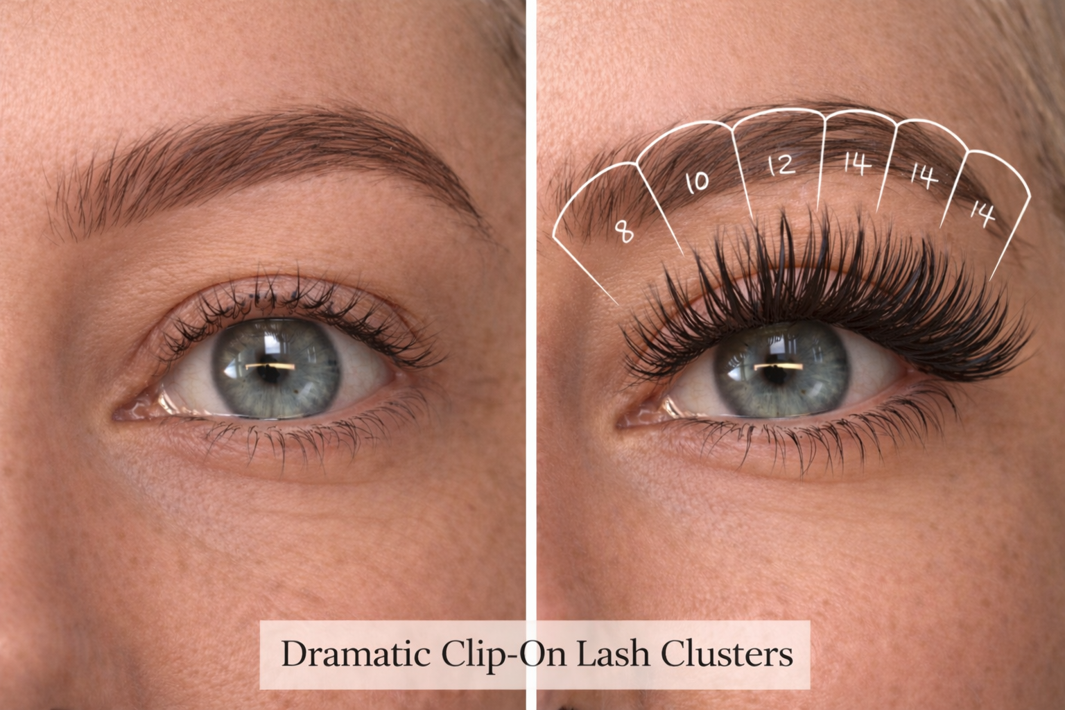 Clip on Lash Cluster Starter kit