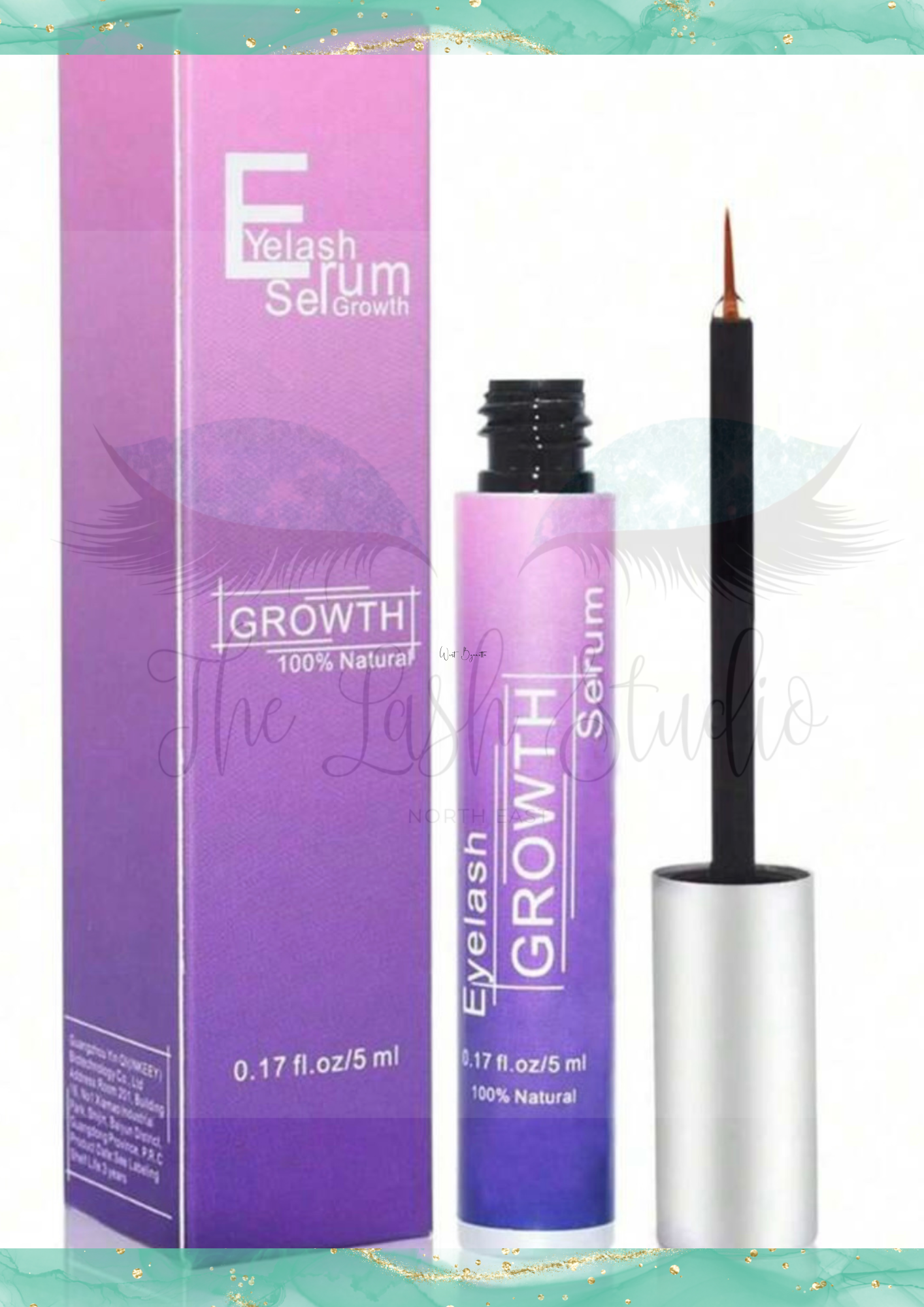 Eyelash growth repair serum