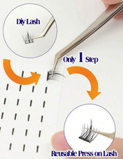 NEW press on glue strips