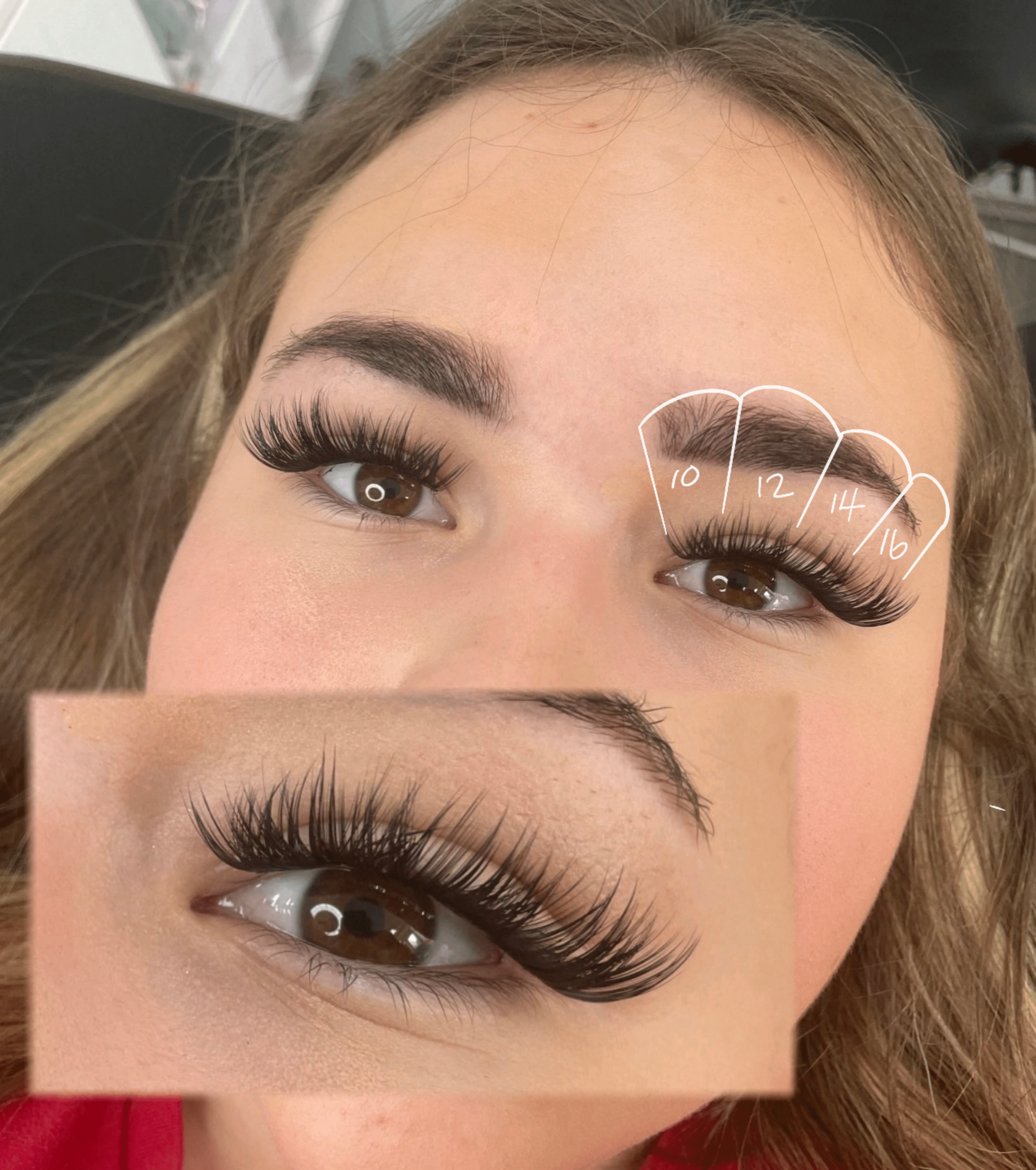 Double Dramatic Lash Map