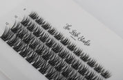 PRESS ON LASHES- pre glued clusters