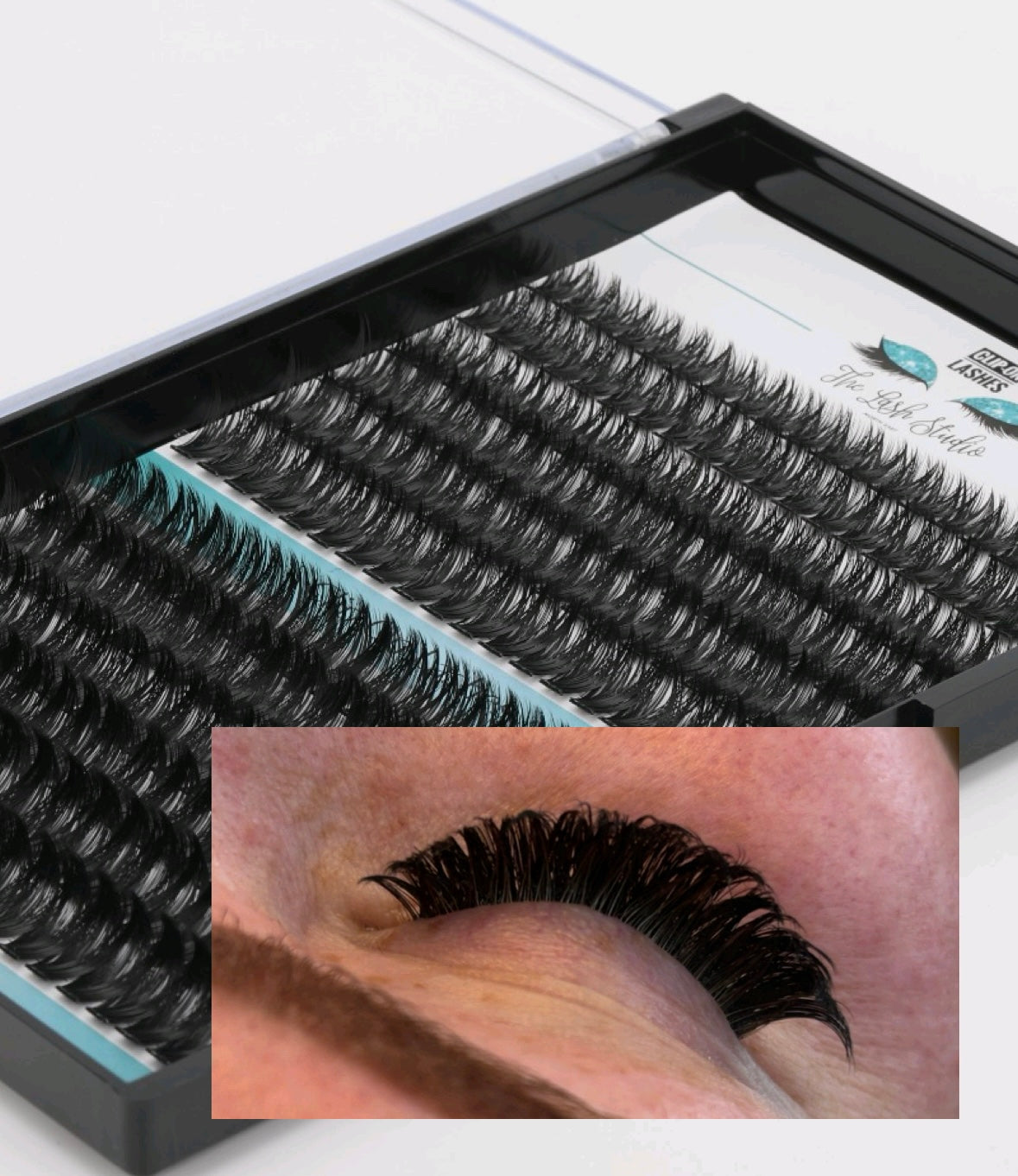 Clip On Lash Cluster Trays
