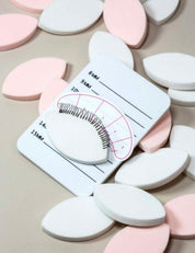 Eyelash practice sponges 5pcs