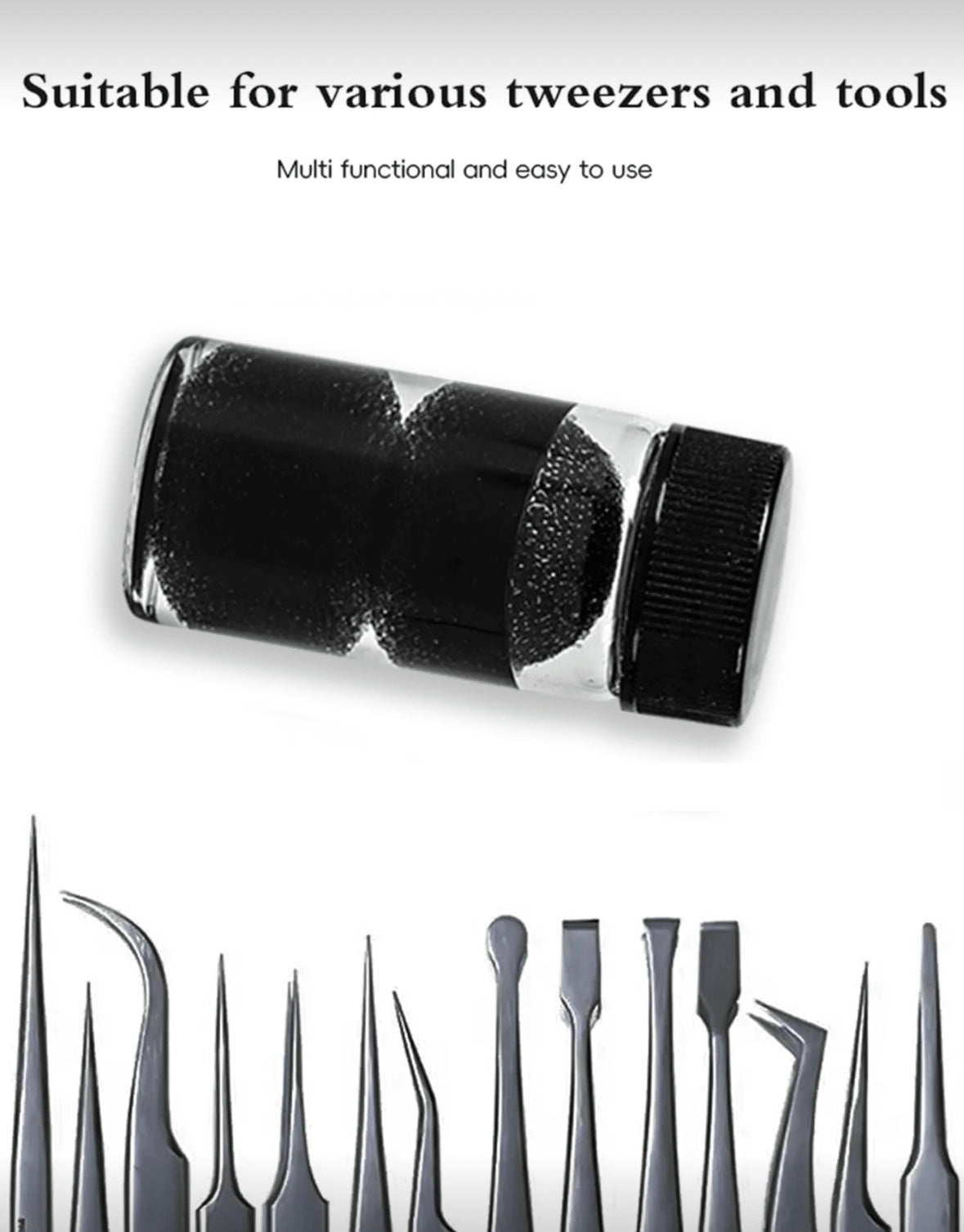 Eyelash Tweezer Cleaner