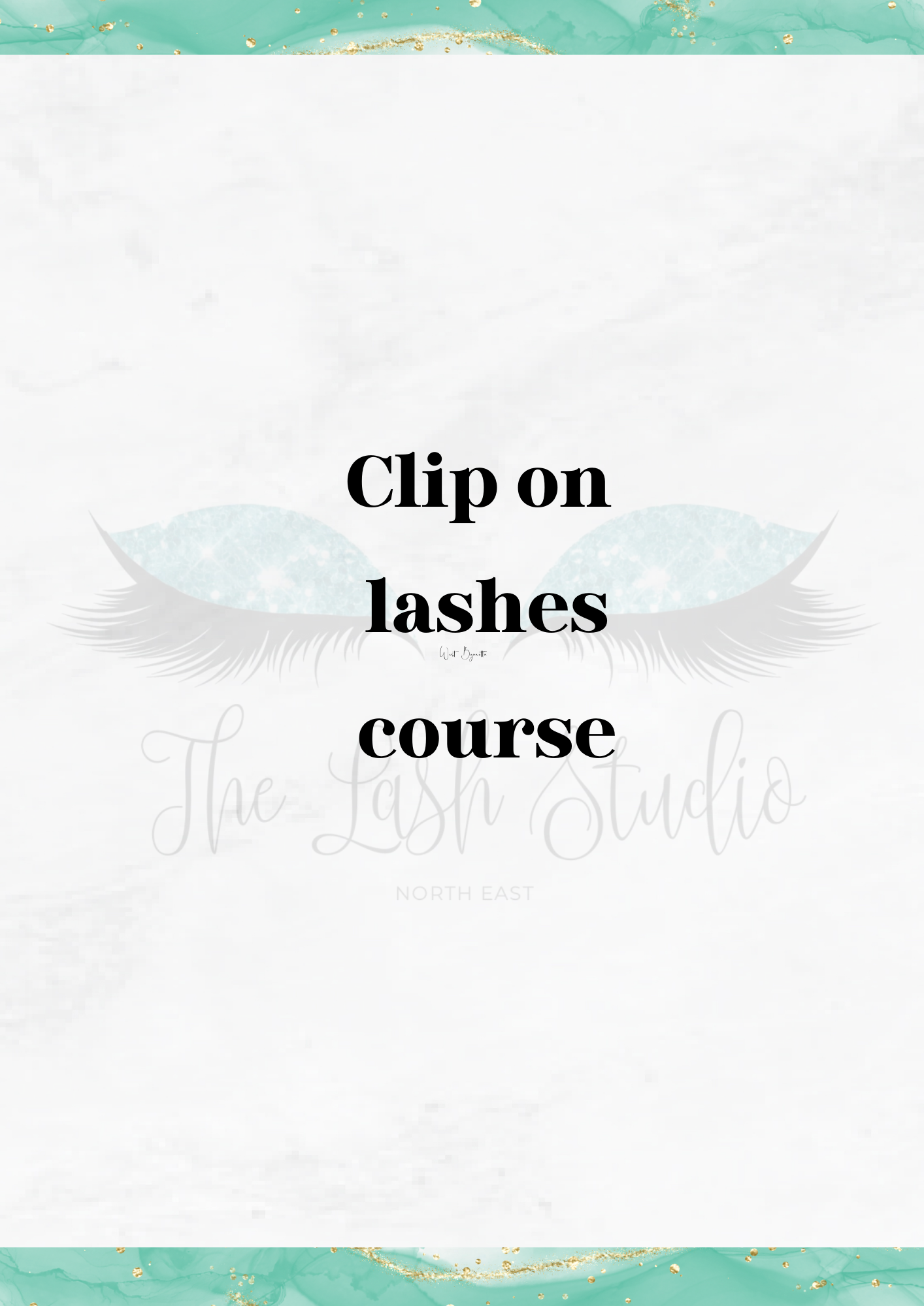 Clip On Lash In Person Course