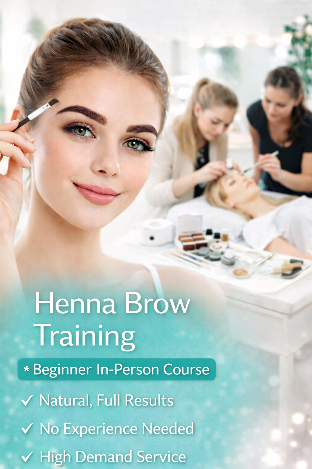 Henna EyeBrows in person training