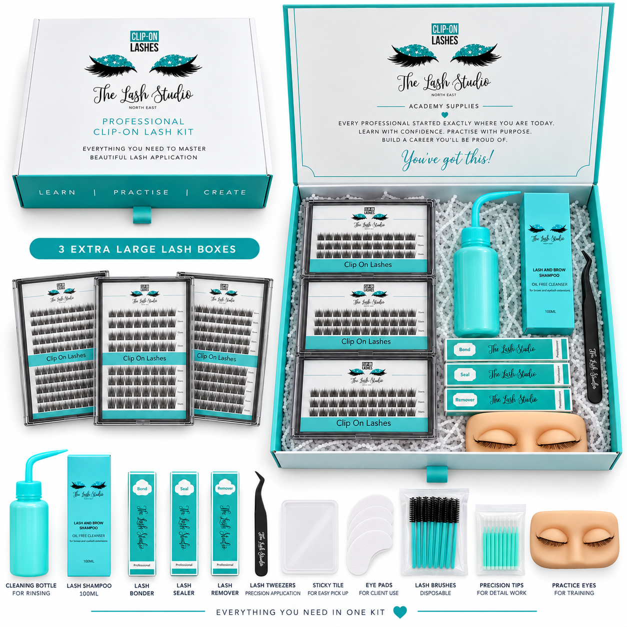 Level 2 Professional Clip (Cluster) Lash Course - Online Training