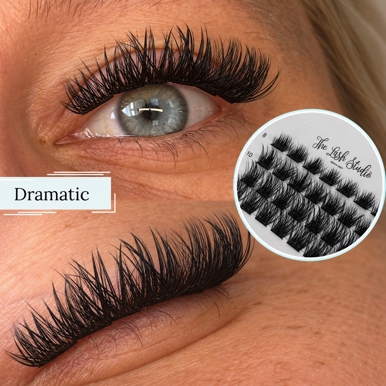 Clip-On Lash Cluster Starter Kit – At-Home Cluster Lash Kit