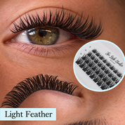 DIY Clip on lash cluster extensions
