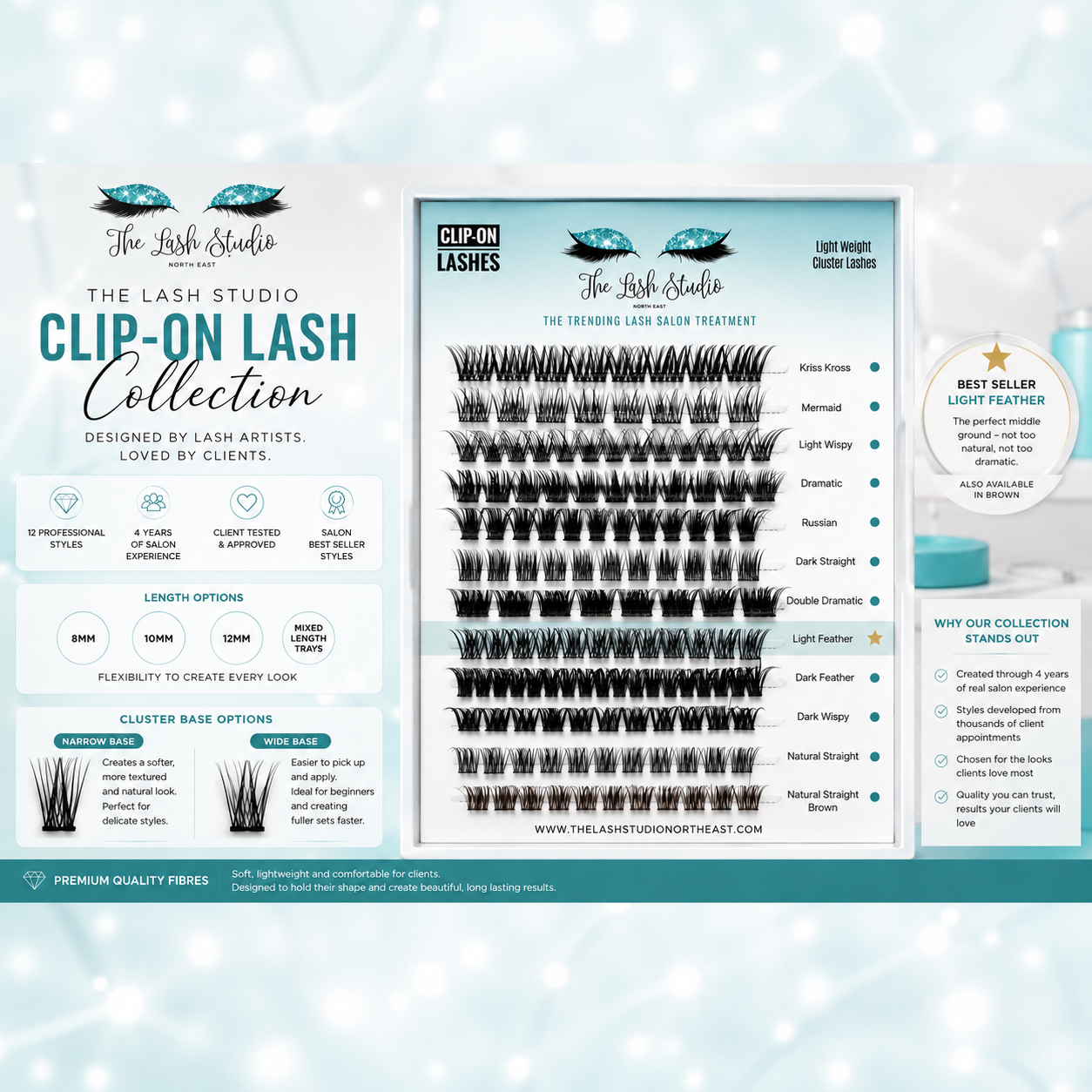 Clip on Lash Cluster Starter kit