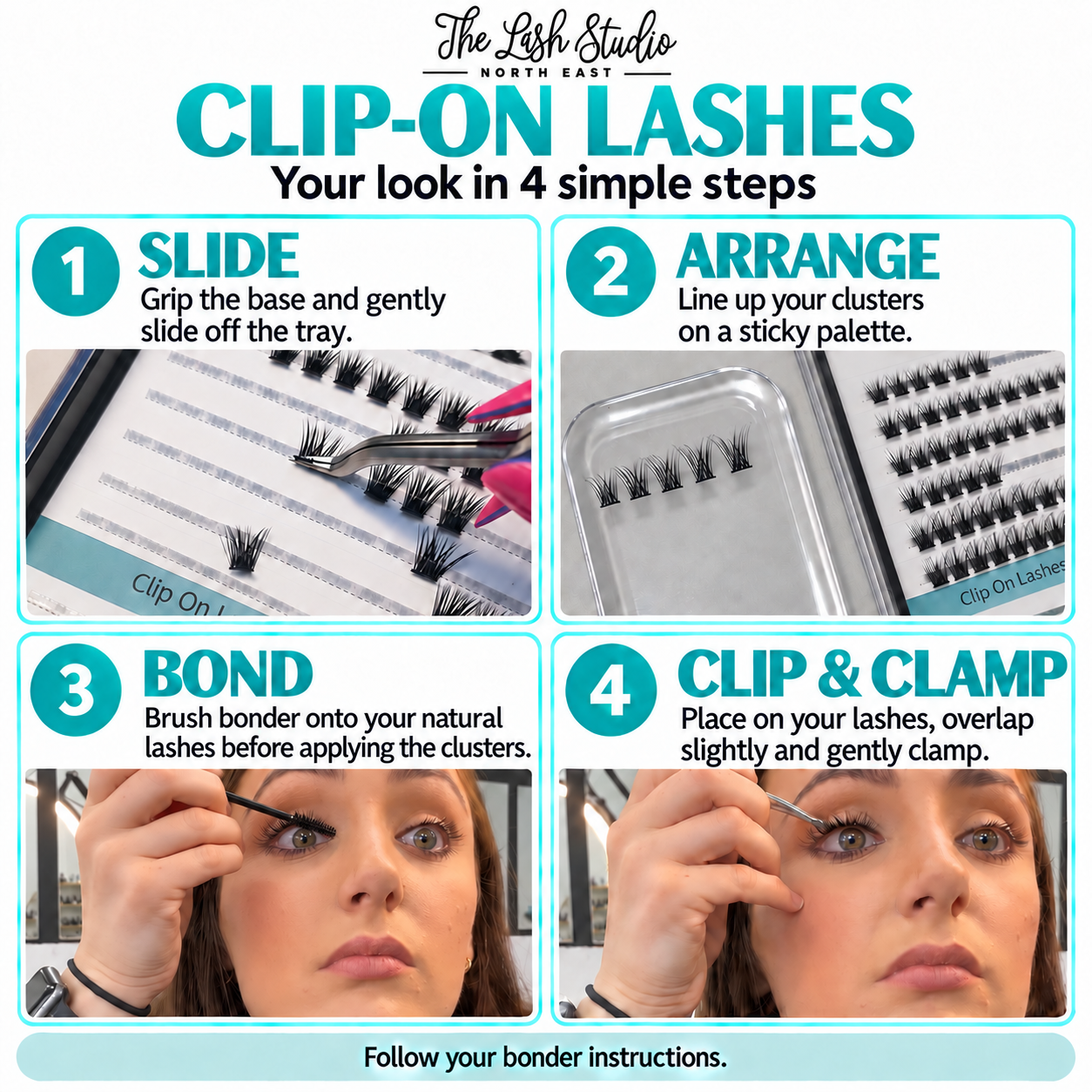 Clip on Lash Cluster Starter kit