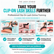 Clip-On Cluster Lash Course — Online