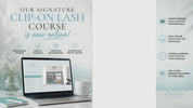 Level 2 Professional Clip (Cluster) Lash Course - Online Training
